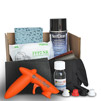 Kit accessories for car touch up with spraycan