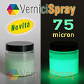 Glow in the Dark Paint (phosphorescent): more than 12 hours of light 75 microns 100 ml