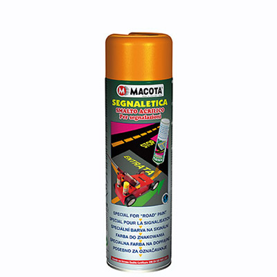 SEGNALETICA: spray paint for road signs 500 ml   Yellow Signs