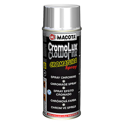 Chromium-plating spray at HIGH RESISTANCE TO RUBBING 400 ml