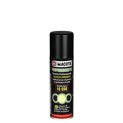 Glow in the Dark Paint in spray can with pigment 11-13 microns 200 ml