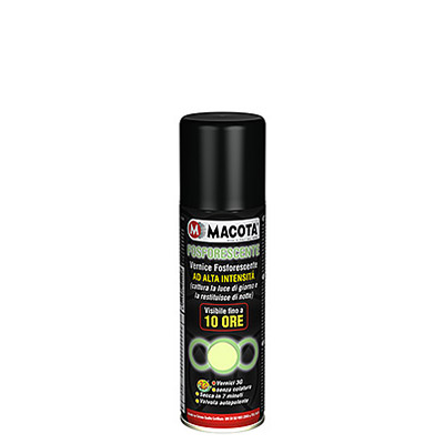 Glow in the Dark Paint in spray can with pigment 11-13 microns 200 ml