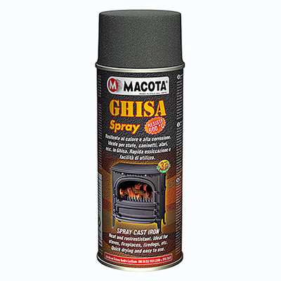 Cast Iron Spray heat resistant, for high temperature up to 600C.