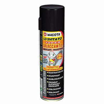 Degreaser for threaded joints, fittings, screw collars, it lubricates and protects 200 ml.