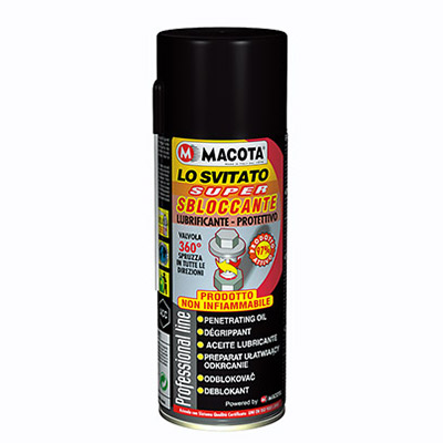Degreaser for threaded joints, fittings, screw collars, it lubricates and protects. 400 ml