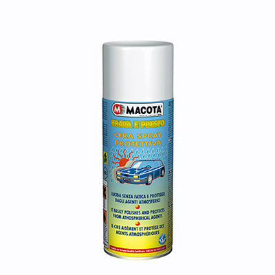 BRAVA E PRESTO SPRAY WAX FOR CAR BODYWORK