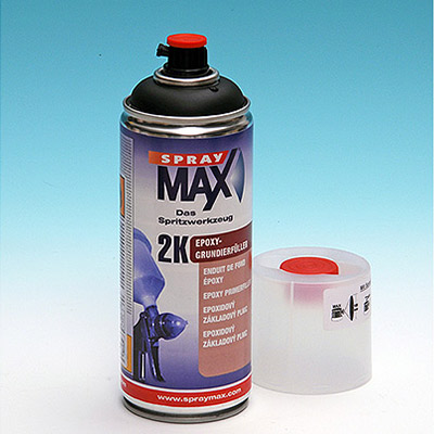 2k Epoxy Primer in spray for the best adhesion on aluminum, galvanized steel, iron, alloys