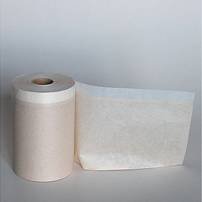 Polythene Masking Paper provided with adhesive tape