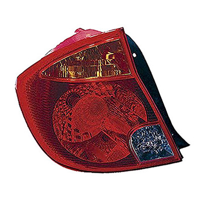 Rear Light without Bulb Holder - Left Side