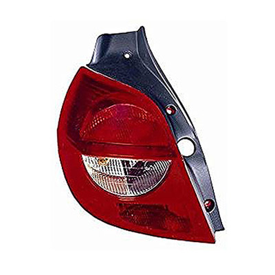 Rear Light without Bulb Holder - Left Side
