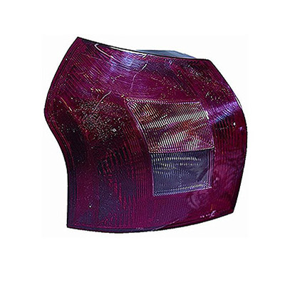 Rear Light without Bulb Holder - Left Side