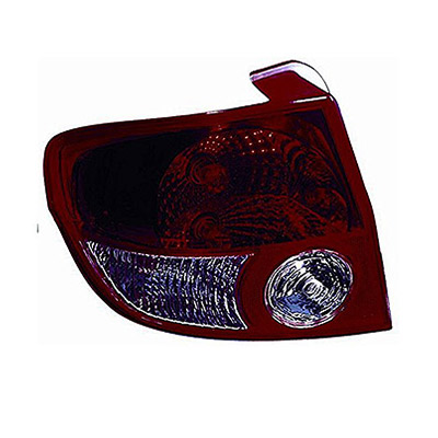 Rear Light without Bulb Holder - Left Side