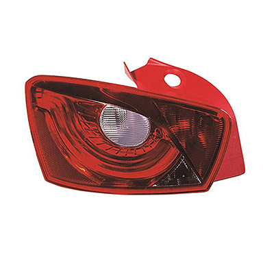Rear Light without Bulb Holder - Left Side