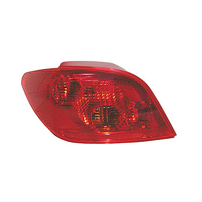 Rear Light without Bulb Holder - Left Side