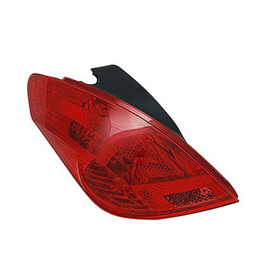 Rear Light without Bulb Holder - Left Side