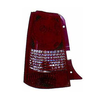 Rear Light without Bulb Holder - Left Side