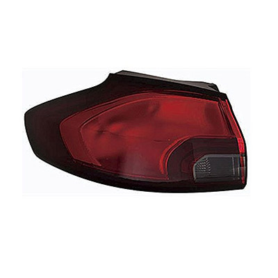 Rear Light without Bulb Holder - Left Side