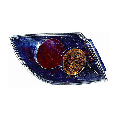 Rear Light Exterior without Bulb Holder - Left side