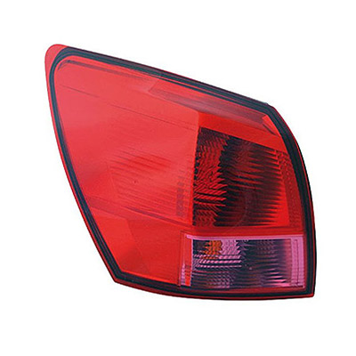 Rear Light Exterior without Bulb Holder - Left side