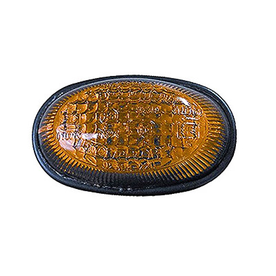 Indicator Lateral Installation without Bulb Holder - Right/Left side, Orange -