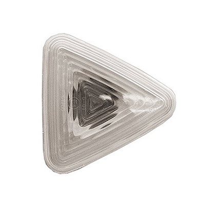 Indicator Lateral Installation without Bulb Holder - Right/Left side, White -