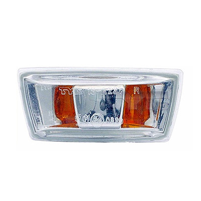 Indicator Lateral Installation without Bulb Holder - Right side, Crystal -