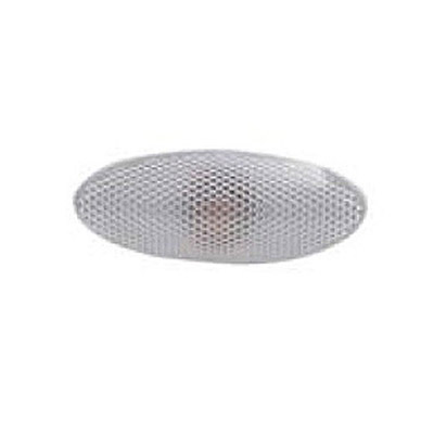 Indicator Lateral Installation with Bulb Holder - Right/Left side, White -