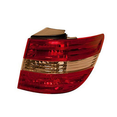 Rear Light without Bulb Holder - Right Side, White/Red