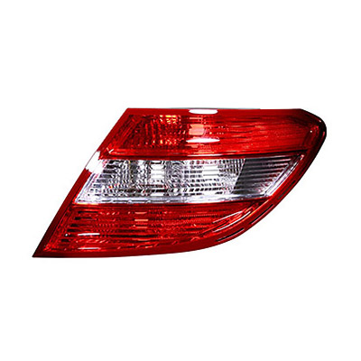 Rear Light without Bulb Holder - Right Side, White/Red
