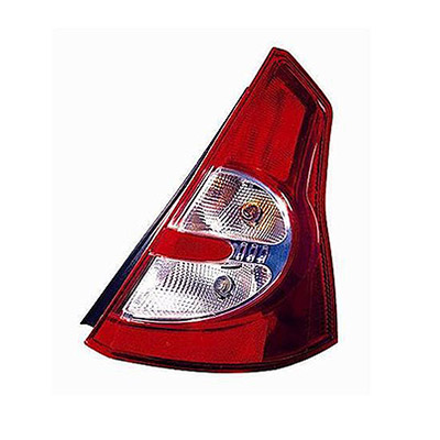 Rear Light without Bulb Holder - Right Side, White/Red