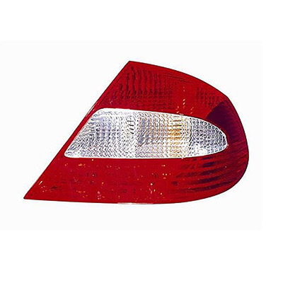 Rear Light without Bulb Holder - Right Side, White/Red