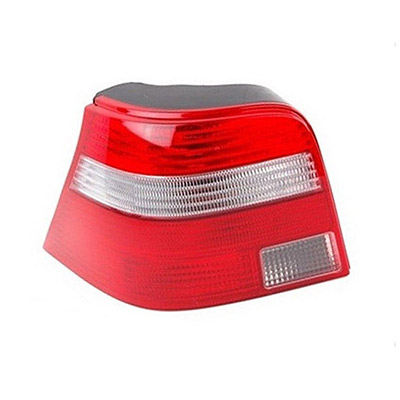 Rear Light without Bulb Holder - Right Side, White/Red