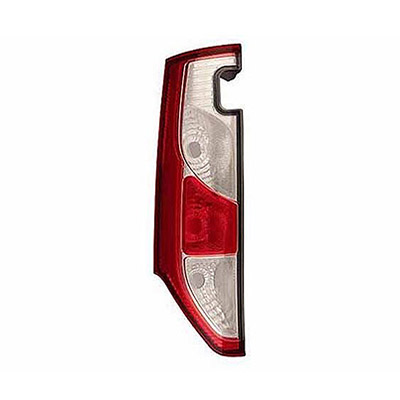 Rear Light without Bulb Holder - Right Side, White/Red