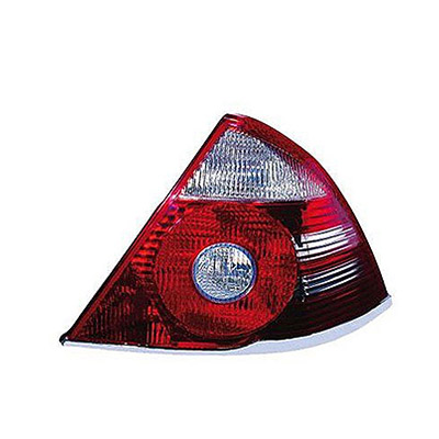 Rear Light without Bulb Holder - Right Side, White/Red