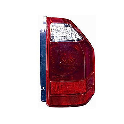 Rear Light without Bulb Holder - Right Side, White/Red