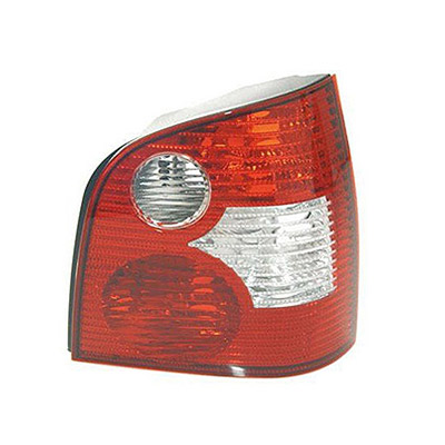 Rear Light without Bulb Holder - Right Side, White/Red
