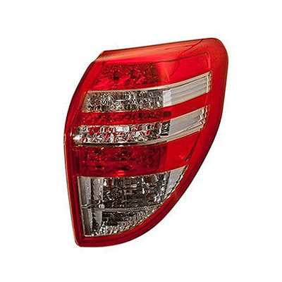 Rear Light without Bulb Holder - Right Side, White/Red