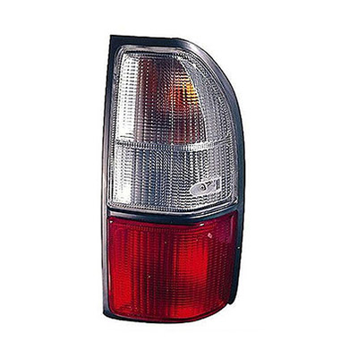 Rear Light without Bulb Holder - Right Side, White/Red