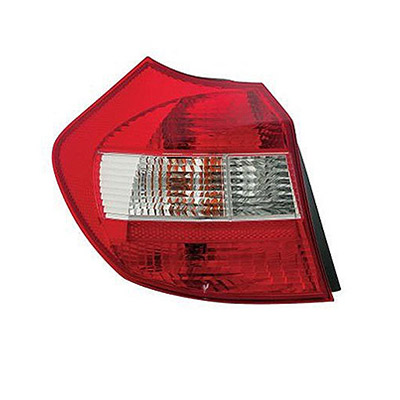 Rear Light without Bulb Holder - Right Side, White/Red