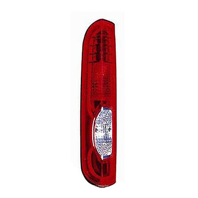 Rear Light without Bulb Holder - Right Side, White/Red