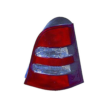 Rear Light without Bulb Holder - Right Side, White/Red