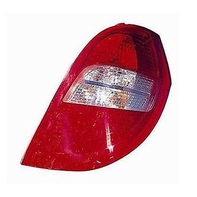 Rear Light without Bulb Holder - Right Side, White/Red