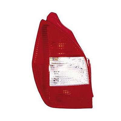 Rear Light without Bulb Holder - Left Side, White/Red