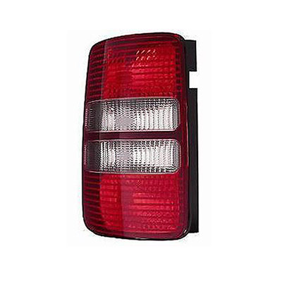 Rear Light without Bulb Holder - Left Side, White/Red