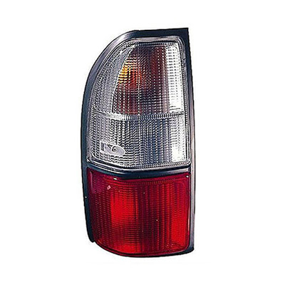 Rear Light without Bulb Holder - Left Side, White/Red