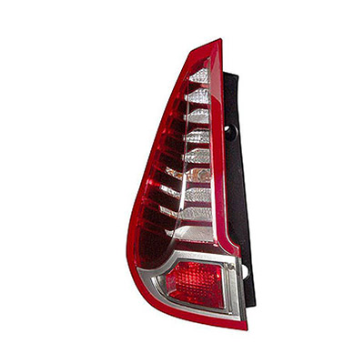 Rear Light without Bulb Holder - Left Side, White/Red