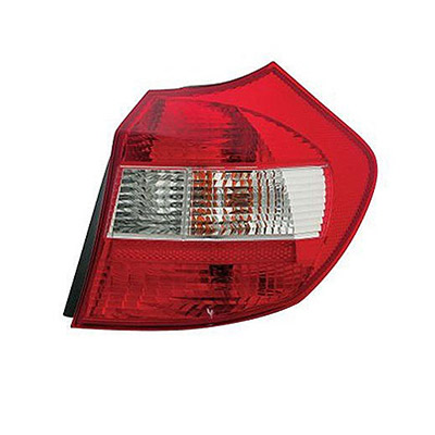 Rear Light without Bulb Holder - Left Side, White/Red