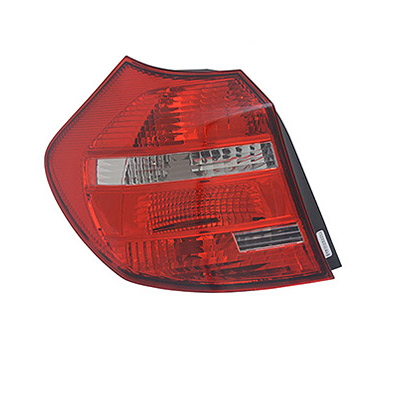 Rear Light without Bulb Holder - Left Side, White/Red