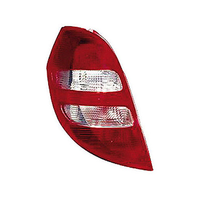 Rear Light without Bulb Holder - Left Side, White/Red