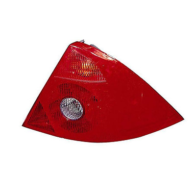 Rear Light without Bulb Holder - Right Side, Orange/Red